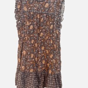 Universal Thread Paisley Print Top